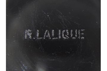 アンティーク　1920年代　ルネ・ラリック(R.LALIQUE)　ロータス(LOTUS)　グラス　花瓶　蓮の花のようなデザインが美しいゴブレット(花入れ、花器、フラワーベース)(R-074586)