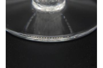 アンティーク　1950年代　ルネ・ラリック(R.LALIQUE)　バンブー(竹)　シンプルながらも洗練されたデザインに魅了されるグラス3客セット(ワイン、ゴブレット、コニャック、ブランデー、カクテル、クープ、シャンパン、シャンペン、ガラス)(R-074588)