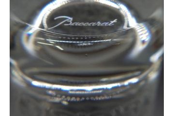フランス　Baccarat　オールドバカラ　ローハン　タンブラー　緻密なデザインが施された上品な佇まいのハイボールグラス2客セット(バーウェア、フルレッドクリスタルガラス)(R-074592)