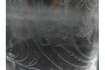 フランス　Baccarat　オールドバカラ　マッセナ　パルメ　優美なデザインが素敵なグラス2客セット(ハイボール、タンブラー、フルレッドクリスタルガラス)(R-074593)