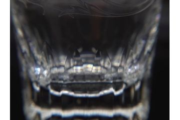 フランス　Baccarat　オールドバカラ　マッセナ　パルメ　優美なデザインが素敵なグラス2客セット(ハイボール、タンブラー、フルレッドクリスタルガラス)(R-074593)