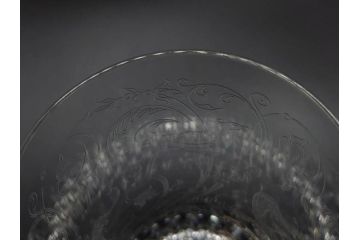 フランス　Baccarat　オールドバカラ　マッセナ　パルメ　優美なデザインが素敵なグラス2客セット(ハイボール、タンブラー、フルレッドクリスタルガラス)(R-074593)