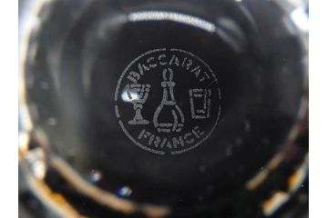フランス　Baccarat　オールドバカラ　マッセナ　パルメ　優美なデザインが素敵なグラス2客セット(ハイボール、タンブラー、フルレッドクリスタルガラス)(R-074593)