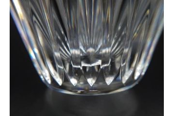 フランス　Baccarat　オールドバカラ　マッセナ　パルメ　優美なデザインが素敵なグラス2客セット(ハイボール、タンブラー、フルレッドクリスタルガラス)(R-074593)