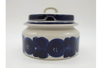 ARABIA FINLAND　アネモネ　Ulla Procope(ウラ・プロコッペ)　大胆に描かれたアネモネ花が素敵なスープチューリン(アラビア、フィンランド、チュリーン、ポット、キャセロール、蓋物、フタ付き、Anemone、Sモデル、北欧食器)(R-074605)