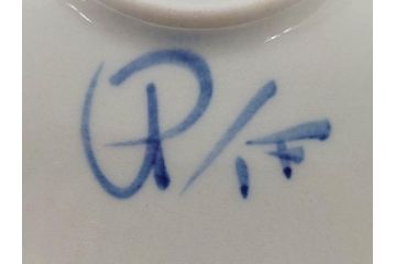ARABIA FINLAND　アネモネ　Ulla Procope(ウラ・プロコッペ)　大胆に描かれたアネモネ花が素敵なスープチューリン(アラビア、フィンランド、チュリーン、ポット、キャセロール、蓋物、フタ付き、Anemone、Sモデル、北欧食器)(R-074605)