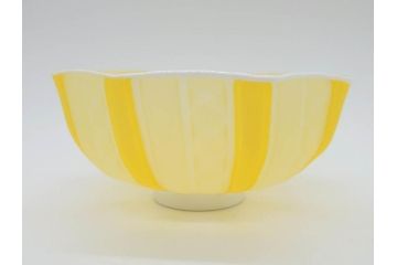 ガラス工芸家　藤田喬平　手吹　ヴェニス　鮮やかな色合いと洗練されたデザインが魅力の八角鉢(ベネチアン、ヴェネチアン、ボウル、深皿)(R-074607)