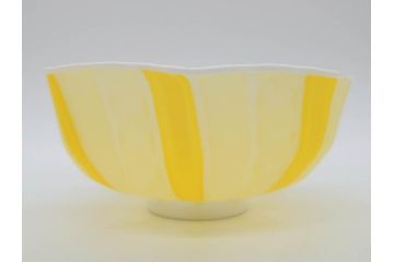 ガラス工芸家　藤田喬平　手吹　ヴェニス　鮮やかな色合いと洗練されたデザインが魅力の八角鉢(ベネチアン、ヴェネチアン、ボウル、深皿)(R-074607)