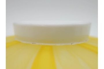 ガラス工芸家　藤田喬平　手吹　ヴェニス　鮮やかな色合いと洗練されたデザインが魅力の八角鉢(ベネチアン、ヴェネチアン、ボウル、深皿)(R-074607)