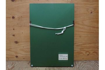 真作　現代日本画家　大竹寛子　「Psyche -gold butterfly- Vol.4」　M6(6号)(生命としての蝶、プシュケー、絵画、額装、共シール、箱付き)(R-074609)