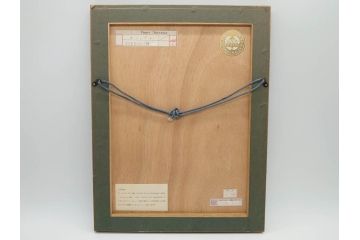 【真作】 ベルナール・ビュッフェ画伯　「マルドロールの詩」　オリジナル銅版画(ドライポイント)　1952年制作　限定125枚(LES CHANTS DE MALDOROR、ドゥ・ロートレアモン伯爵(COMTE DE LAUTREAMONT)著作、押画、額装)(R-074611)