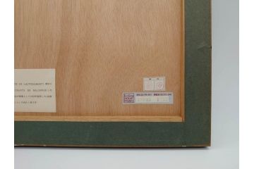 【真作】 ベルナール・ビュッフェ画伯　「マルドロールの詩」　オリジナル銅版画(ドライポイント)　1952年制作　限定125枚(LES CHANTS DE MALDOROR、ドゥ・ロートレアモン伯爵(COMTE DE LAUTREAMONT)著作、押画、額装)(R-074611)