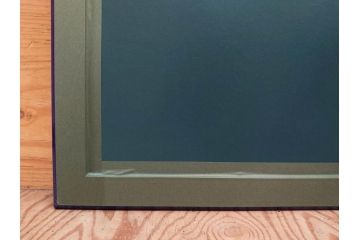 【真作】 加山雄三　サイン入り　4/100　リトグラフ(海、波、版画、額装、風景画)(R-074612)