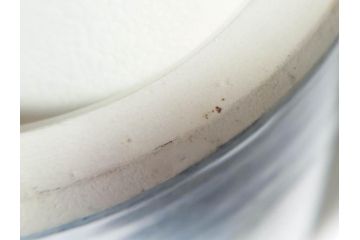 三浦シュレイ　月見草　繊細な絵柄と美しい色彩に魅了される花瓶(朱鈴、しゅ鈴、朱鈴、花器、花入、共箱付き)(R-074615)