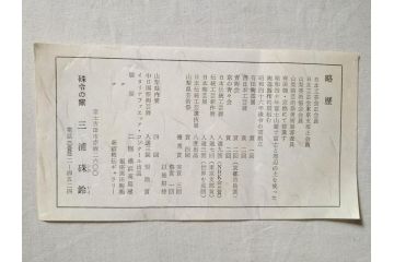 三浦シュレイ　月見草　繊細な絵柄と美しい色彩に魅了される花瓶(朱鈴、しゅ鈴、朱鈴、花器、花入、共箱付き)(R-074615)