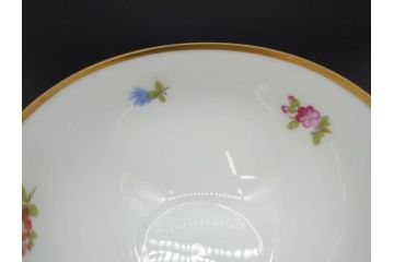 ドイツ　ドレスデン　シューマン ババリア　SCHUMANN BAVARIA　 フラワー　美しい金彩のデザインが華やかな雰囲気を醸し出すティーカップ&ソーサー5客セット(C&S、花、洋食器)(R-074619)