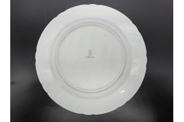 ドイツ　ドレスデン　シューマン ババリア　SCHUMANN BAVARIA　 金彩　フラワー　華やかな花たちが食卓に彩を与えるプレート6枚セット(大小、皿、洋食器)(R-074620)