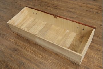 中古　美品　岩谷堂箪笥　黒々とした金具が重厚な雰囲気を高める和箪笥(和タンス、整理箪笥、衣装タンス、収納たんす、引き出し、サイドチェスト)(R-074626)