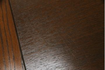 イギリスアンティーク　オーク材　クラシカルな佇まいが魅力のドローリーフテーブル(ダイニングテーブル、2人掛け、4人掛け、食卓、エクステンションテーブル、英国)(R-074630)