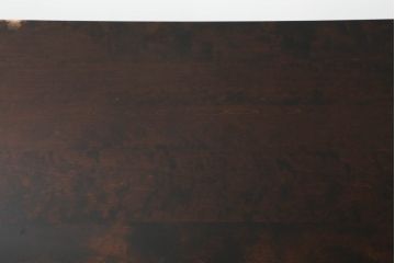 中古　北海道民芸家具　#694高座椅子　希少な絶版品! シックで落ち着いた空間づくりに活躍する高座卓ダイニングセット(ダイニングテーブル、4人掛け、4P、ダイニングチェア、板座チェア、椅子、イス、いす、食卓)(R-074635)