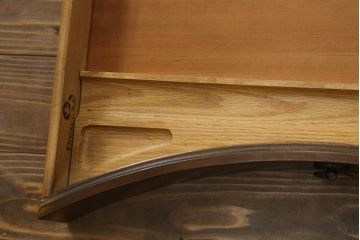 中古　DREXEL HERITAGE(ドレクセルヘリテイジ)　Cameo Classics(キャメオクラシックス)　高級感溢れるキドニーデスク(両袖デスク、机、ワークデスク、カウンターテーブル、在宅用、在宅ワーク用)(R-074640)