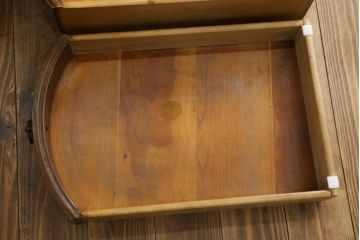 中古　DREXEL HERITAGE(ドレクセルヘリテイジ)　Cameo Classics(キャメオクラシックス)　高級感溢れるキドニーデスク(両袖デスク、机、ワークデスク、カウンターテーブル、在宅用、在宅ワーク用)(R-074640)