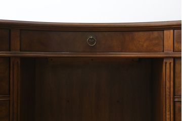 中古　DREXEL HERITAGE(ドレクセルヘリテイジ)　Cameo Classics(キャメオクラシックス)　高級感溢れるキドニーデスク(両袖デスク、机、ワークデスク、カウンターテーブル、在宅用、在宅ワーク用)(R-074640)