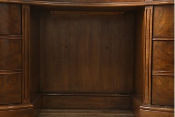 中古　DREXEL HERITAGE(ドレクセルヘリテイジ)　Cameo Classics(キャメオクラシックス)　高級感溢れるキドニーデスク(両袖デスク、机、ワークデスク、カウンターテーブル、在宅用、在宅ワーク用)(R-074640)