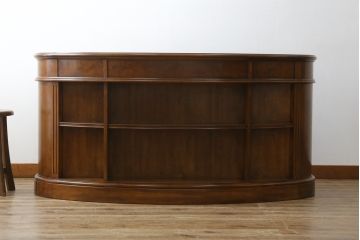 中古　DREXEL HERITAGE(ドレクセルヘリテイジ)　Cameo Classics(キャメオクラシックス)　高級感溢れるキドニーデスク(両袖デスク、机、ワークデスク、カウンターテーブル、在宅用、在宅ワーク用)(R-074640)