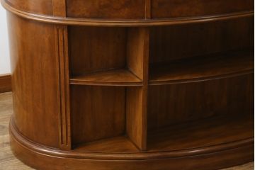 中古　DREXEL HERITAGE(ドレクセルヘリテイジ)　Cameo Classics(キャメオクラシックス)　高級感溢れるキドニーデスク(両袖デスク、机、ワークデスク、カウンターテーブル、在宅用、在宅ワーク用)(R-074640)