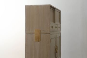 中古　美品　国産　職人手作り　品のある佇まいで和の雰囲気を引き立てる総桐箪笥(総桐たんす、衣装箪笥、着物箪笥、収納タンス、和タンス、引き出し、並厚、四方丸)(定価約150万円)(R-074651)