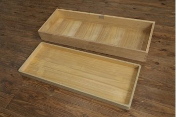 中古　美品　国産　職人手作り　品のある佇まいで和の雰囲気を引き立てる総桐箪笥(総桐たんす、衣装箪笥、着物箪笥、収納タンス、和タンス、引き出し、並厚、四方丸)(定価約150万円)(R-074651)