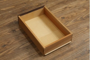 《台輪取り付け加工費込み》　中古　松本民芸家具　深みのある色合いと端正なフォルムが魅力のローボード　(R-074664)