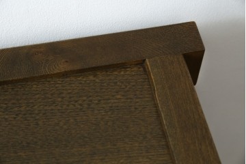 中古　美品!!　国産職人手作り　欅(ケヤキ)材　和モダンな空間づくりにも活躍する高級水屋箪笥サイドボード　(R-074666)