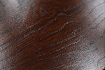 中古　岩谷堂箪笥　南部鉄器金具と漆が和の雰囲気を盛り立てる文机(座机、ローテーブル、デスク、在宅ワーク、在宅用)(定価約20万円)(R-074669)