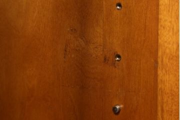 中古　横浜クラシック家具　ダニエル(daniel)　アーリーアメリカンシリーズ　A-211　扉のないデザインがすっきりとした印象の気品漂う本棚(ブックシェルフ、飾り棚、収納棚、オープンラック)(R-074674)