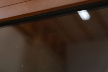 中古　美品!!　横浜ダニエル(daniel)　アーリーアメリカンシリーズ　A-315　滑らかな木肌が上品な雰囲気を醸し出すカウンターテーブルサイドボード(収納棚、戸棚、キッチンカウンター、バーカウンター)(定価約126万円)(R-074682)