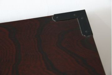中古　美品　欅産業　仙台民芸箪笥　四.五尺野郎箪笥　拭き漆塗りと立派な金具が美しい仙台箪笥(和箪笥、収納箪笥、衣装箪笥、整理箪笥、チェスト、引き出し)(定価約77万円)(R-074699)