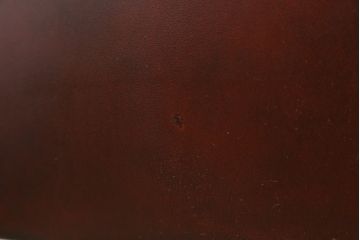 中古　バロッサバレンティ(VARO,S.A. VALENTI)　高級感たっぷりの本革デスクチェア(パーソナルチェア、アームチェア、回転椅子、イス、レザー)(定価約59万円)(R-074700)
