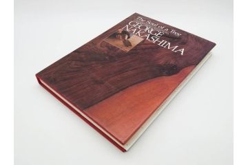 希少　ジョージナカシマ　George Nakashima　THE SOUL OF A TREE　直筆サイン入り　1987年　第3刷　ハードカバー　本(第6回「ジョージ・ナカシマ展」、最後の来日)(R-074702)