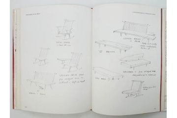 希少　ジョージナカシマ　George Nakashima　THE SOUL OF A TREE　直筆サイン入り　1987年　第3刷　ハードカバー　本(第6回「ジョージ・ナカシマ展」、最後の来日)(R-074702)