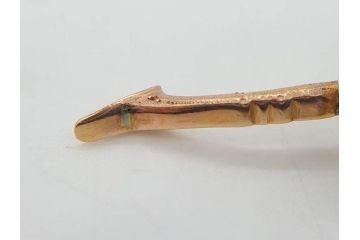 珊瑚　桜　K18　エレガントなデザインが素敵な帯留め(サンゴ、帯締め、着物道具、和装小物、アクセサリー)(R-074711)