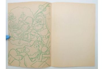 当時物　昭和レトロ　未使用　ワイド30　セイカノート　ショウワノート　9冊セット(自由帳、じゆうちょう、もーれつア太郎、ニャロメ、のらくろ、ゲバゲバおじさん、ヤスジのオラオラオラ、スカイキッドブラック魔王、風のカラッペ)(R-074720)