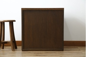 中古　美品　オーク材　三越家具(現カントリーハウス)　Brugge(ブルージュ)　クラシカルな雰囲気を醸し出すチェスト　(R-074746)