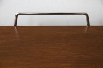 和製ビンテージ　ミッドセンチュリーな雰囲気がおしゃれなキッチンワゴン(キャスターワゴン、キッチンラック、トロリー、飾り棚、ヴィンテージ)(R-074756)