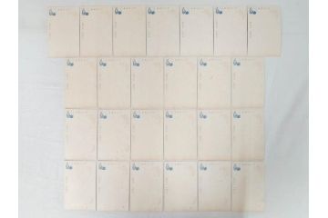 昭和レトロ　新年はがき　女の子　男の子　200枚×2箱セット(絵葉書、年賀状、ハガキ、箱付き、計400枚、8種類、振袖、スキー、凧)(R-074796)