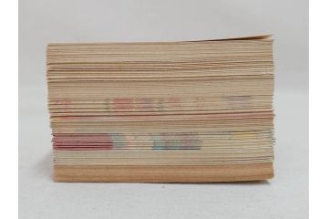 昭和レトロ　新年はがき　女の子　男の子　200枚×2箱セット(絵葉書、年賀状、ハガキ、箱付き、計400枚、8種類、振袖、スキー、凧)(R-074796)