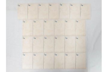 昭和レトロ　新年はがき　女の子　男の子　200枚×2箱セット(絵葉書、年賀状、ハガキ、箱付き、計400枚、8種類、振袖、スキー、凧)(R-074796)