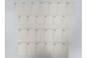 昭和レトロ　新年はがき　女の子　男の子　200枚×2箱セット(絵葉書、年賀状、ハガキ、箱付き、計400枚、8種類、振袖、スキー、凧)(R-074796)