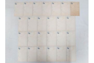 昭和レトロ　新年はがき　女の子　男の子　200枚×2箱セット(絵葉書、年賀状、ハガキ、箱付き、計400枚、8種類、振袖、スキー、凧)(R-074796)